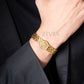 18k OM legacy bracelet with Triple gold plating
