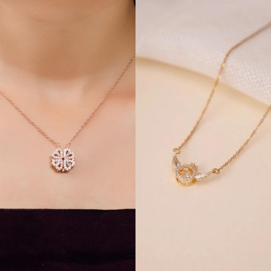 Combo Love Necklace + Angel Necklace